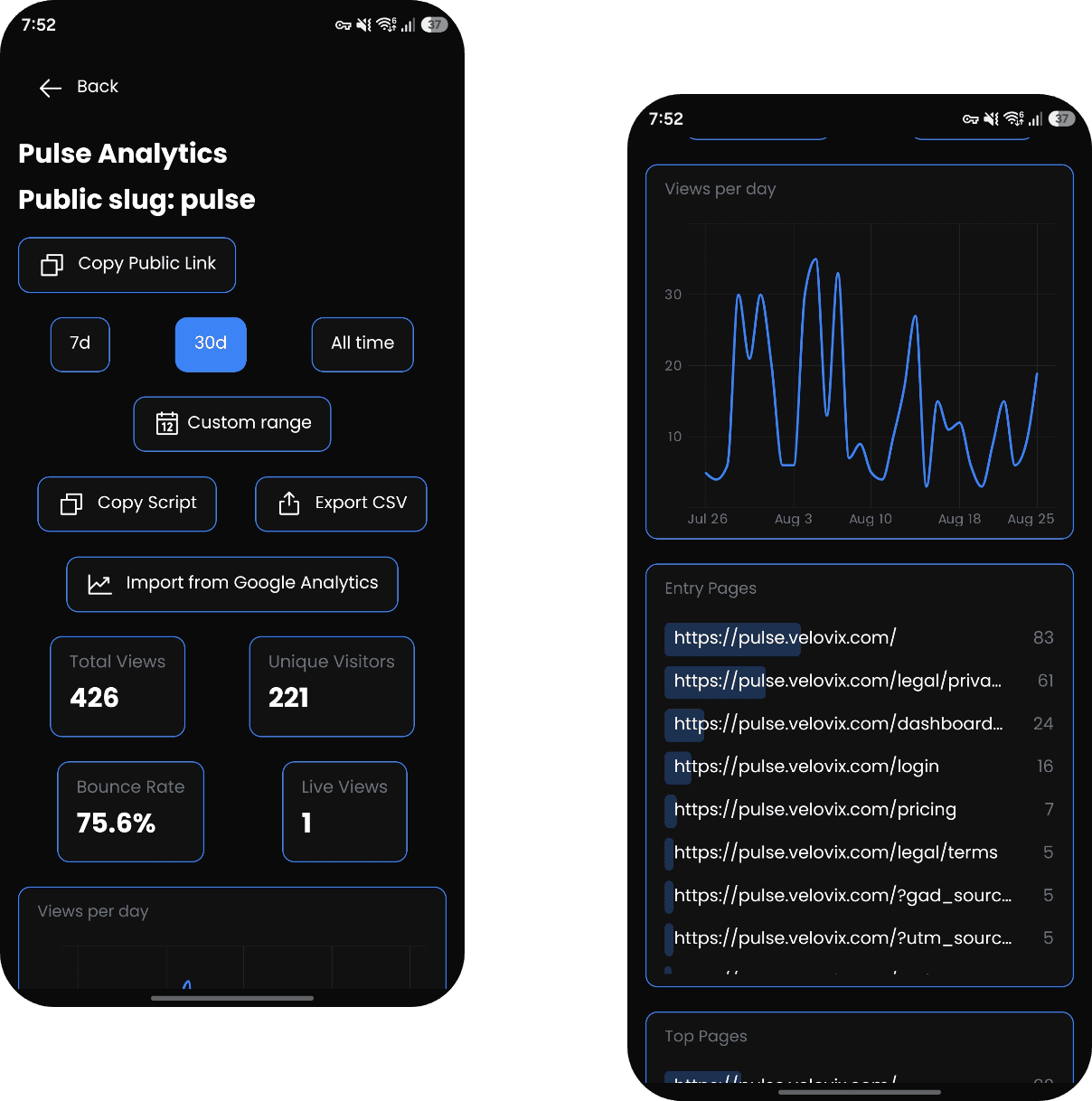 Samsung Mockup of the Android app